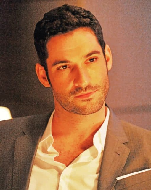 Tom Ellis paint by numbers