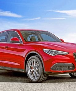 Alfa Stelvio paint by numbers