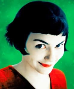 Amelie Poulain paint by numbers