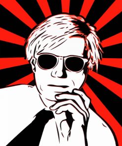 Andy warhol Pop Art paint by numbers