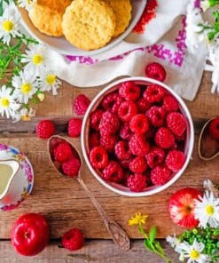 Breakfast And Wineberries paint by numbers