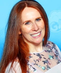 Catherine Tate paint by numbers