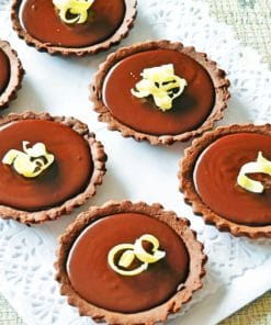 Chocolate Tartlets Paint by numbers