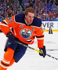 Connor McDavid paint by numbers