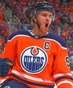 Connor McDavid Player Paint by numbers