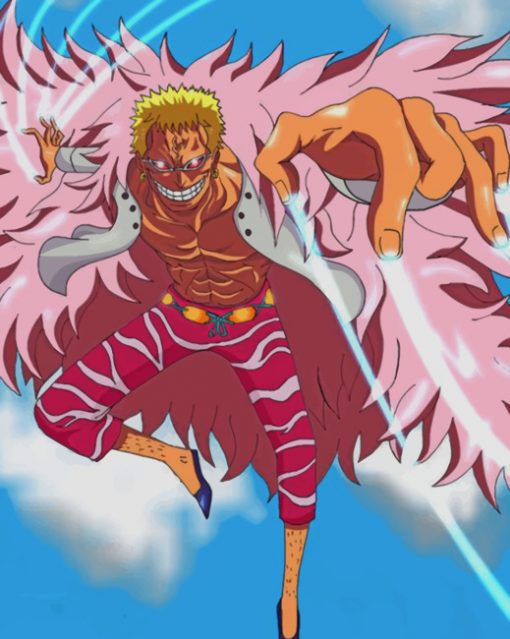 Donquixote Doflamingo paint by numbers