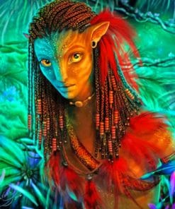 Fantasy Avatar paint by numbers