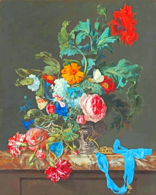 Flowers Still Life paint by numbers