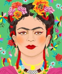 Frida Artwork paint by numbers