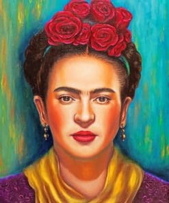 Frida Kahlo paint by numbers