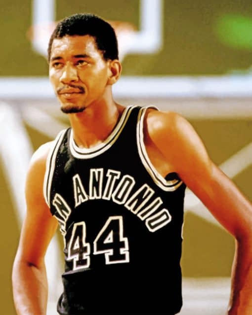 George Gervin Paint by numbers