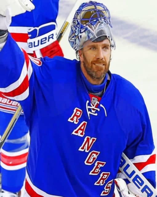 Henrik Lundqvist Paint by numbers