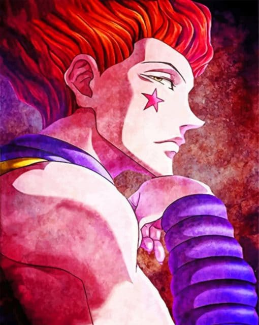 Hisoka paint by numbers