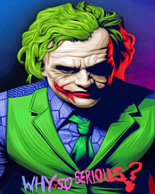 Joker paint by numbers