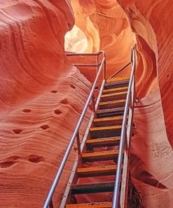 Lower Antelope Ladder paint By Numbers