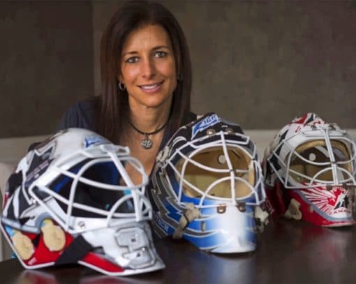 Manon Rheaume Player paint by numbers