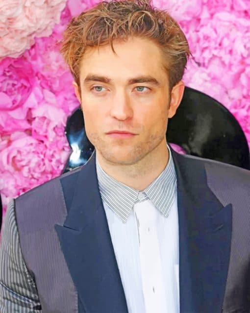 Robert Pattinson paint by numbers