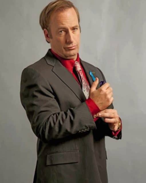 Saul Goodman Character paint bu numbers