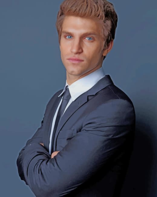 Toby Cavanaugh Character Paint by numbers