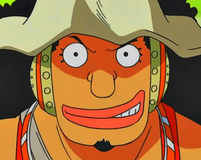 Usopp Character paint by numbers