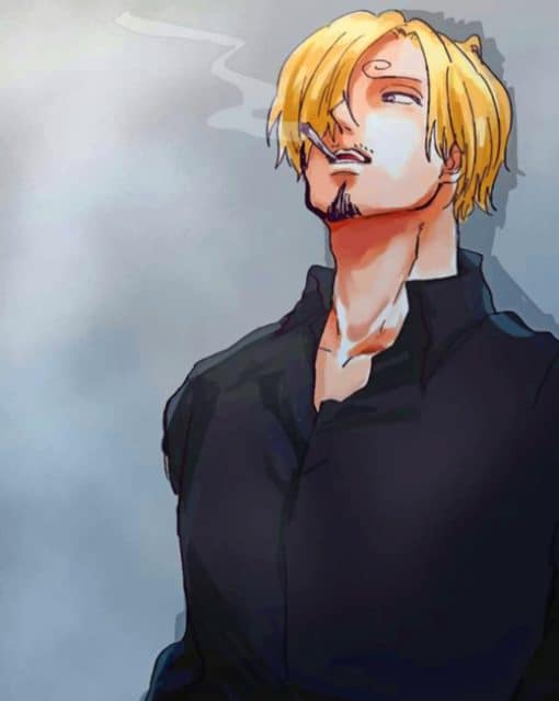 Vinsmoke Sanji Character Paint by numbers