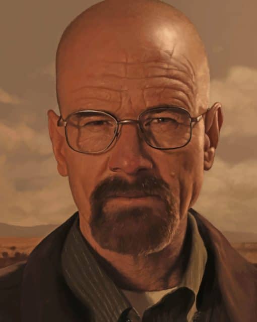 Walter White Character Paint by numbers