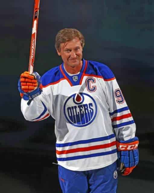 Wayne Gretzky Paint by numbers