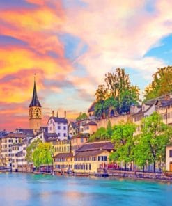 Zurich paint by numbers