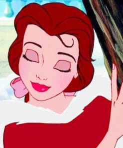 Belle Disney Princess Paint by numbers