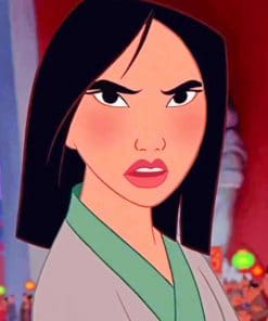 Hua Mulan Aesthetic paint by numbers