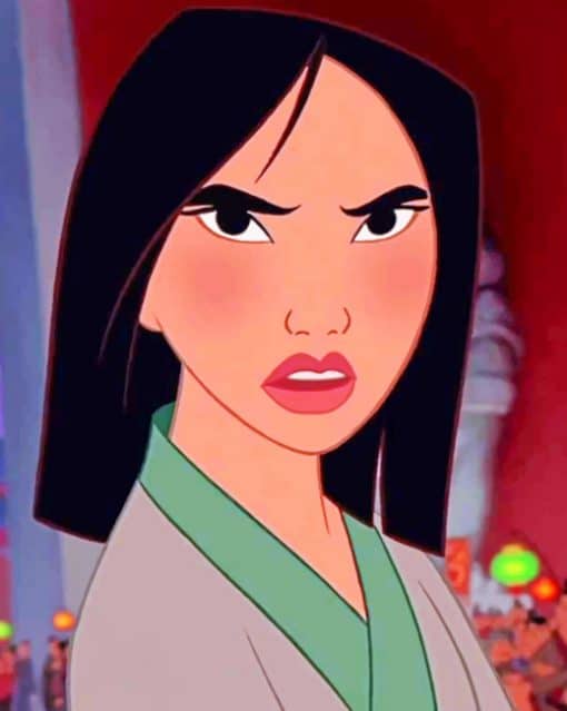 Hua Mulan Aesthetic paint by numbers