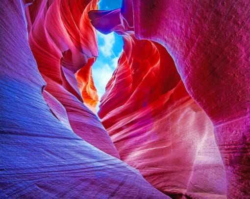 Antelope Canyon paint By Numbers