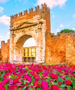 arch of augustus rimini paint by numbers