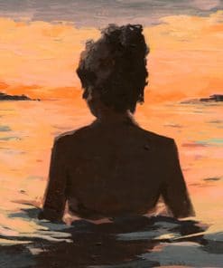 Art Of Woman In Sea paint by numbers