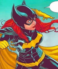 Batgirl paint By Numbers