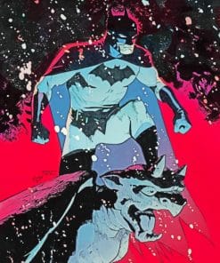 Batman paint By Numbers