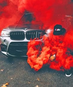 Bmw Smoke Paint By Numbers