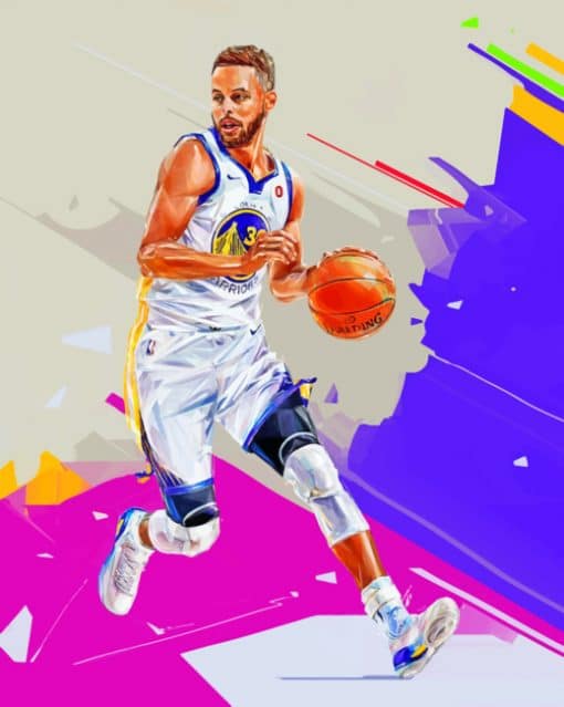 Curry Nba Art paint by numbers