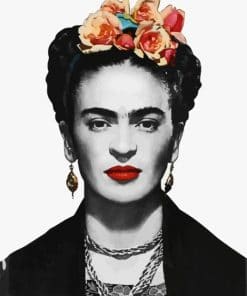 Frida Kahlo paint by numbers