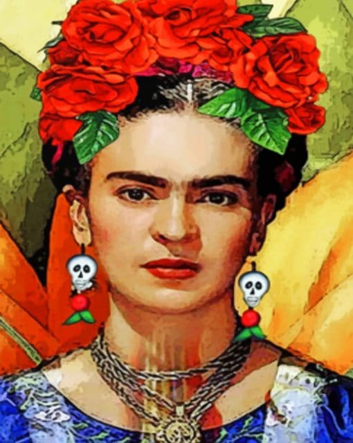 Frida Kahlo paint By Numbers