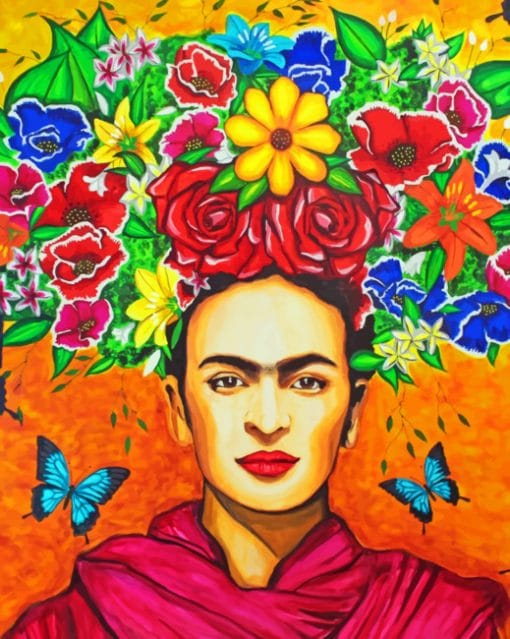 Frida Kahlo paint By Numbers