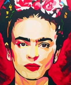 Frida Kahlo paint by numbers