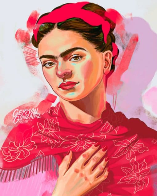 Frida Kahlo paint By numbers