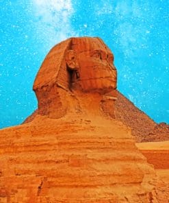 Great Sphinx Of Giza paint by numbers