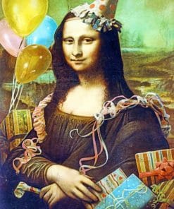 Happy Birthday Monaliza Paint by Numbers