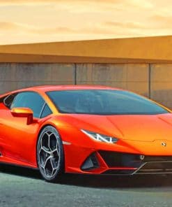 Lamborghini Huracan Evo paint By Numbers