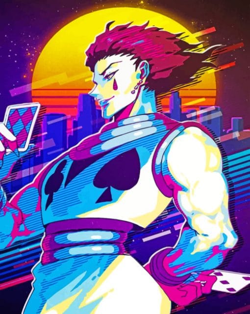 Hisoka Hunter X Hunter paint by numbers