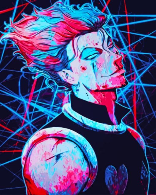 Hisoka paint by numbers