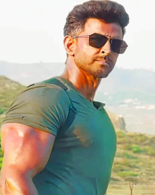 Hrithik Roshan paint By Numbers