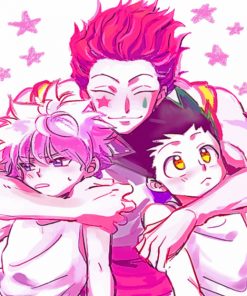 Gon Killua And Hisoka paint by numbers